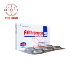 Azithromycin 250mg Armephaco - Thuốc điều trị nhiễm khuẩn